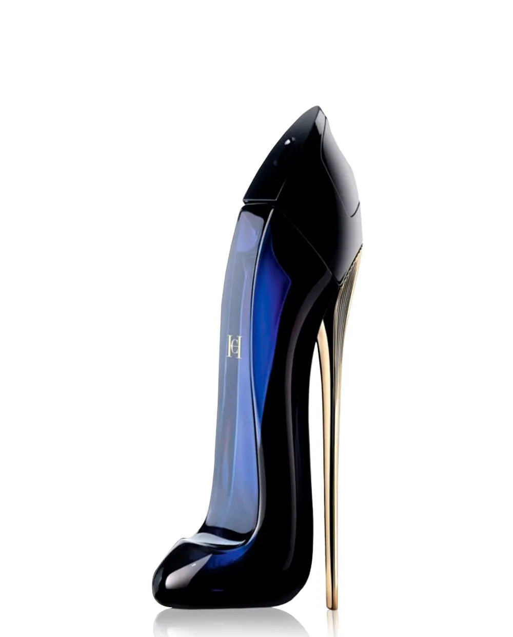 Carolina Herrera Good Girl frasco de perfume en forma de tacón vista frontal