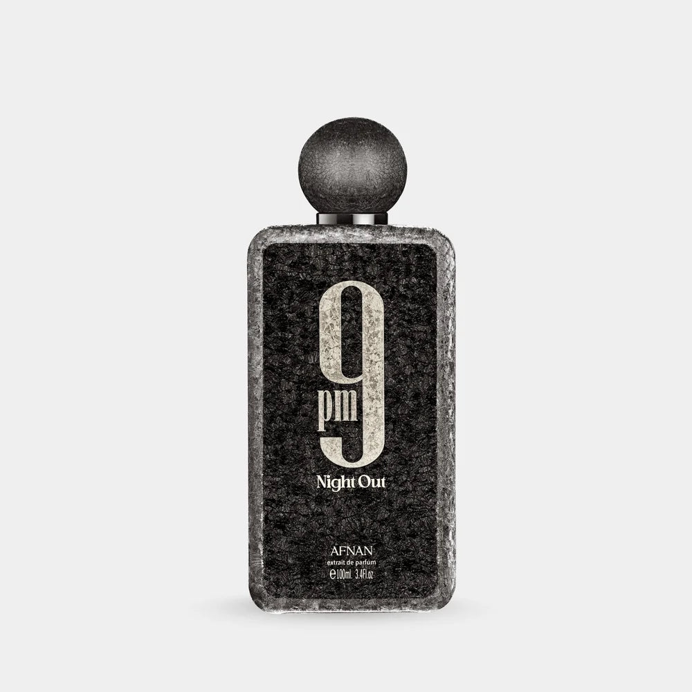 Perfume 9 PM Night Out de AFNAN, frasco de extracto de perfume