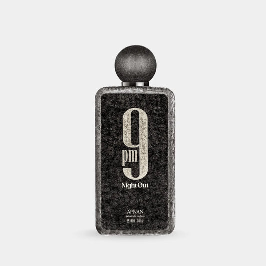 Perfume 9 PM Night Out de AFNAN, frasco de extracto de perfume