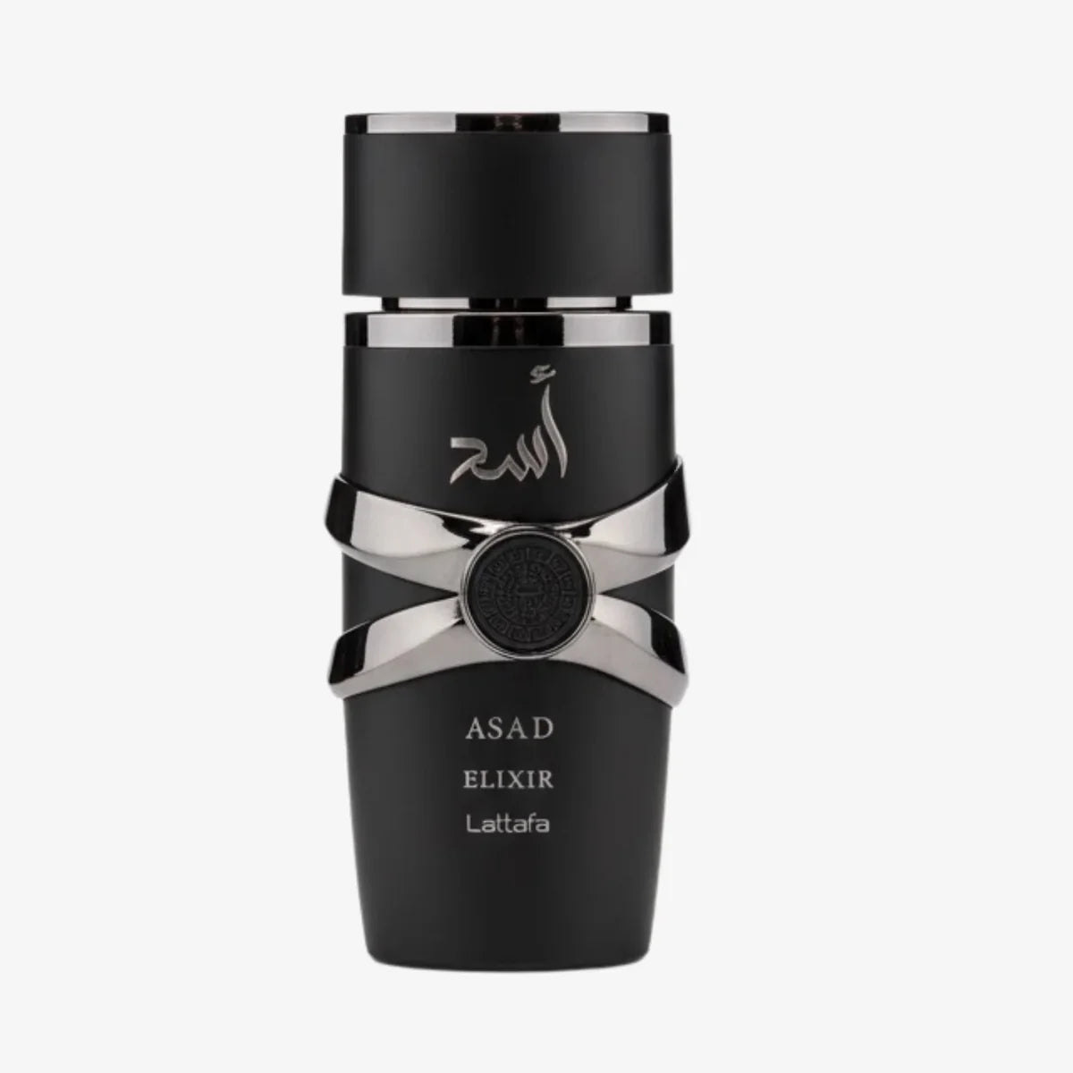 Asad Elixir Lattafa frasco de perfume vista frontal