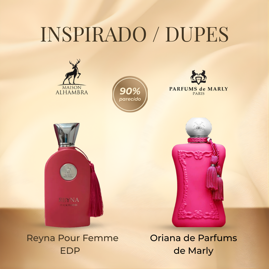 Perfume Maison Alhambra Reyna Pour Femme para mujer, Eau de Parfum 100 ml