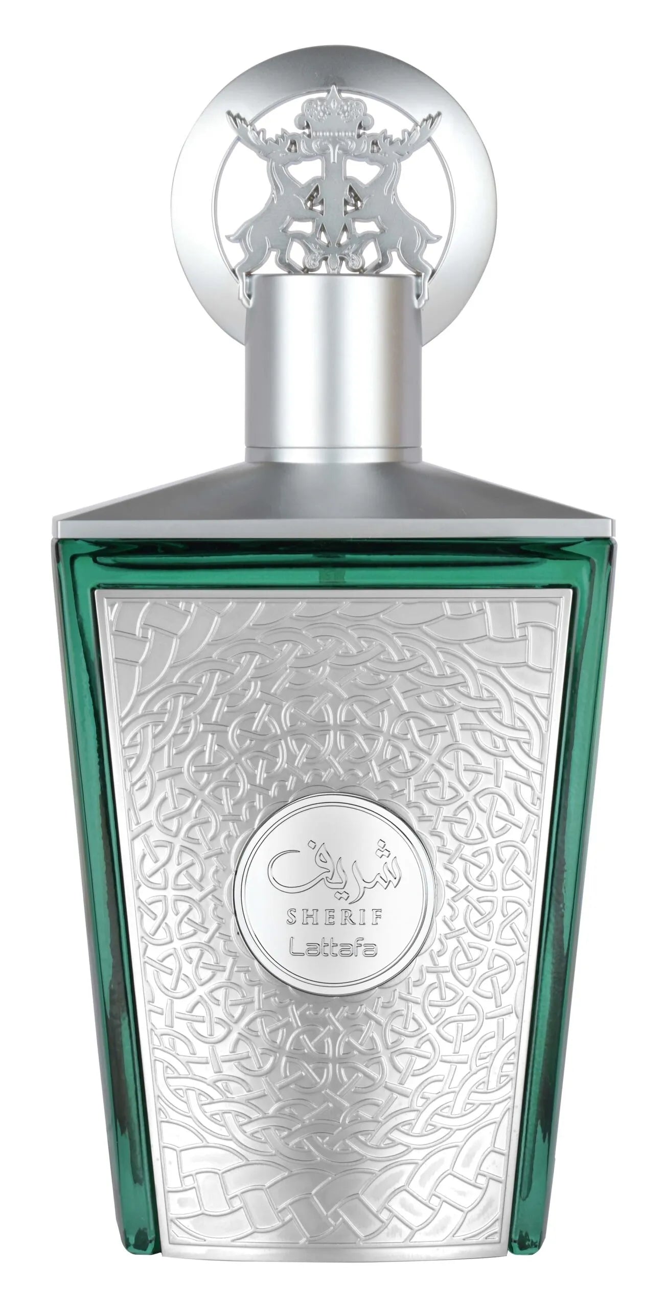 Sherif Lattafa Eau de Parfum detalle del frasco