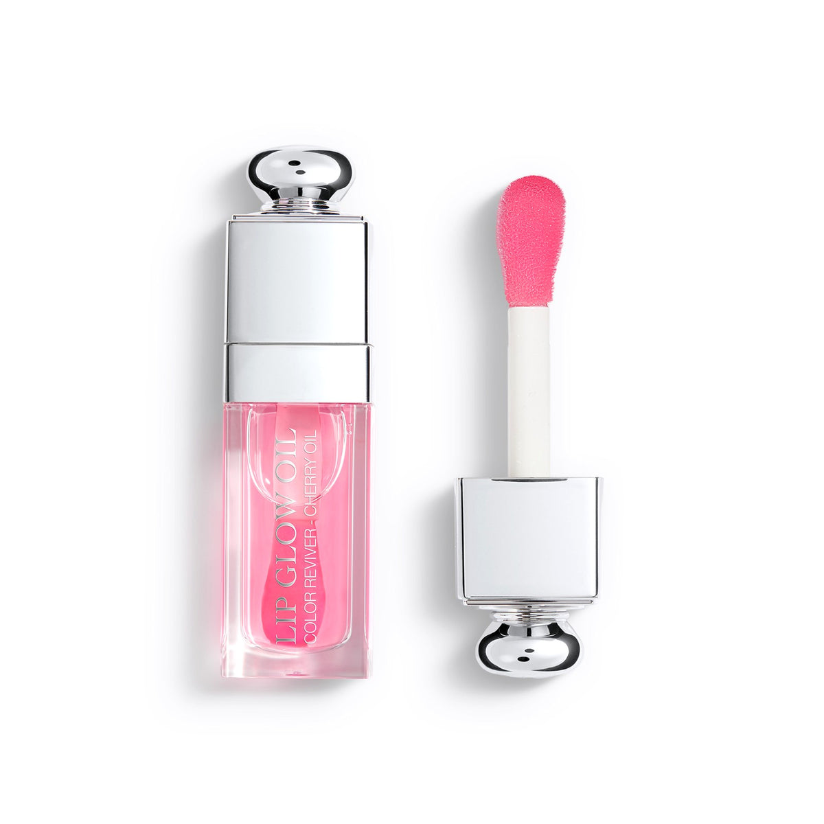 Dior Addict Lip Glow Oil 007 Raspberry, vista lateral del frasco
